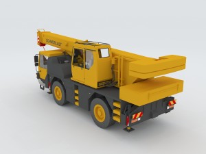 vehicles - crane 3Dモデル