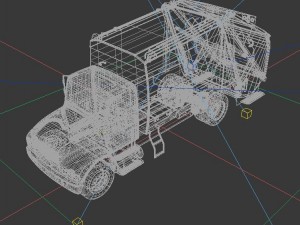 vehicles - garbage removal vehicles Model 3D