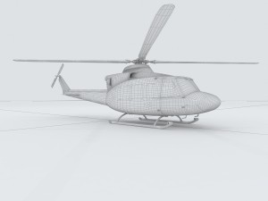 vehicles - helicopter 04 3D Model