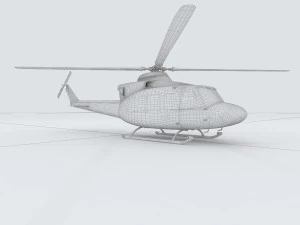 vehicles - helicopter 04 3D Model
