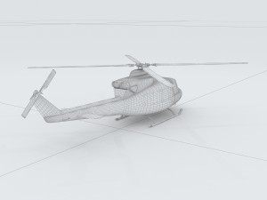 vehicles - helicopter 04 3D Model