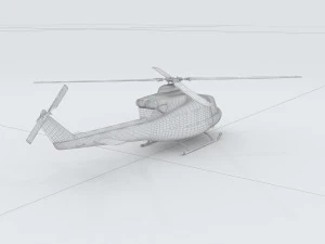 vehicles - helicopter 04 3D Model