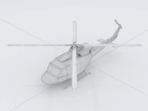 vehicles - helicopter 04 3D Model