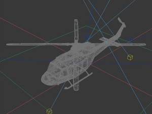 vehicles - helicopter 04 3D Model