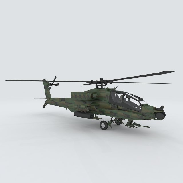 vehicles - helicopter 05 3D Модель .c4d .max .obj .3ds .fbx .stl .blend 