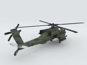 vehicles - helicopter 05 3D Model