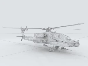 vehicles - helicopter 05 3D Model