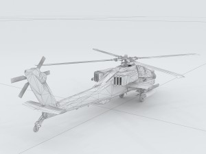 vehicles - helicopter 05 3D Модель