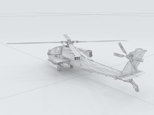 vehicles - helicopter 05 3D Модель