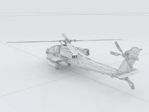 vehicles - helicopter 05 3D Model