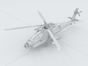 vehicles - helicopter 05 3D Модель