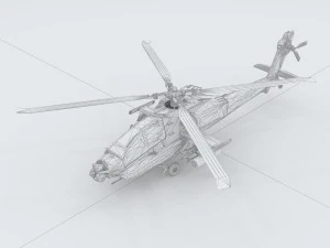vehicles - helicopter 05 3D Model