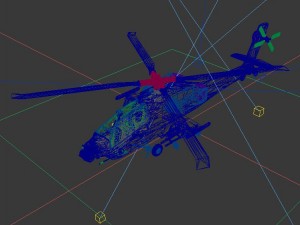 vehicles - helicopter 05 3D Модель