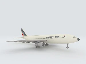 车辆 - 大型客机 3D 模型