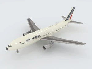 vehicles - large airliner 3D Model