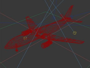 vehicles - large airliner 3Dモデル