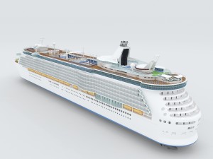 vehicles - large passenger ship 03 Modèle 3D