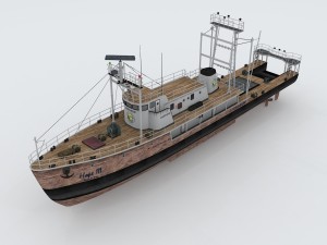 vehicles - large passenger ship 09 Modello 3D