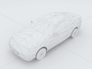 vehicles - low modulus cars 03 3D Model