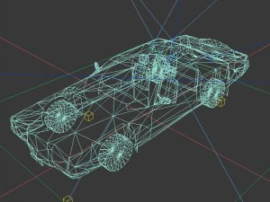 vehicles - low modulus cars 04 3D Model