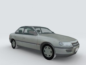 vehicles - low modulus cars 08 3D Model