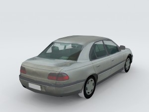 vehicles - low modulus cars 08 3D Модель