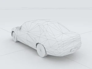vehicles - low modulus cars 08 3D Model
