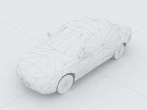 vehicles - low modulus cars 08 3D Модель