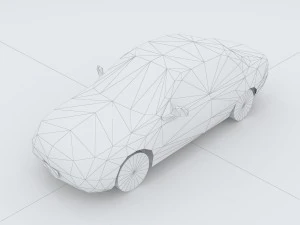 vehicles - low modulus cars 08 3D Model