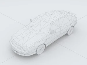 vehicles - low modulus cars 11 3D Model