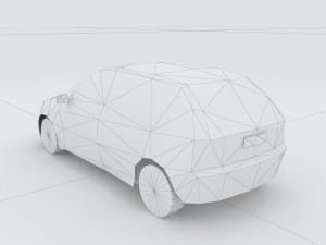 vehicles - low modulus cars 21 3D Model