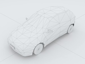 vehicles - low modulus cars 21 3D Model