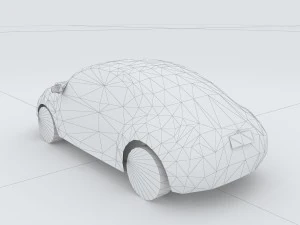 vehicles - low modulus cars 33 3D Model