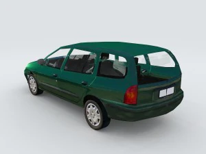 vehicles - low modulus cars 40 3D Model