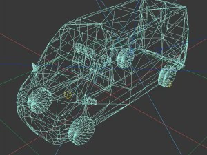 vehicles - low modulus cars 46 3D Model