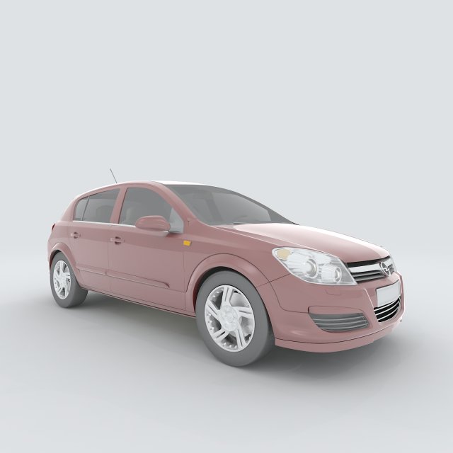 vehicles - mercedes-benz bmw volkswagen audi car 01 3D Модель .c4d .max .obj .3ds .fbx .stl .blend 