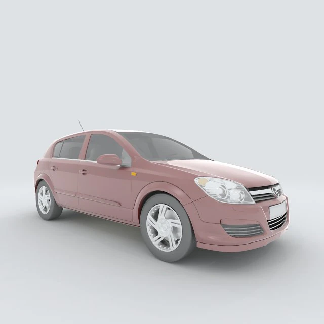 vehicles - mercedes-benz bmw volkswagen audi car 01 3D Model .c4d .max .obj .3ds .fbx .stl .blend