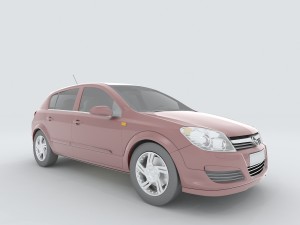 vehicles - mercedes-benz bmw volkswagen audi car 01 3D Model