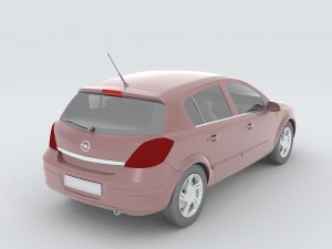 vehicles - mercedes-benz bmw volkswagen audi car 01 3D Модель