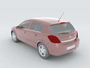 vehicles - mercedes-benz bmw volkswagen audi car 01 3D Модель