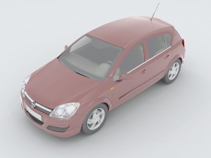 vehicles - mercedes-benz bmw volkswagen audi car 01 3D Модель