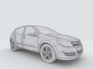 vehicles - mercedes-benz bmw volkswagen audi car 01 3D Model