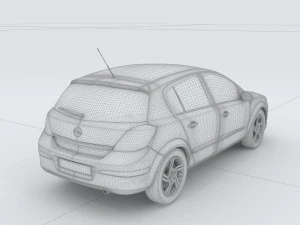 vehicles - mercedes-benz bmw volkswagen audi car 01 3D Model
