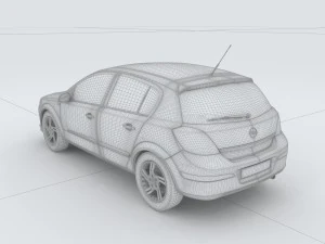 vehicles - mercedes-benz bmw volkswagen audi car 01 3D Model
