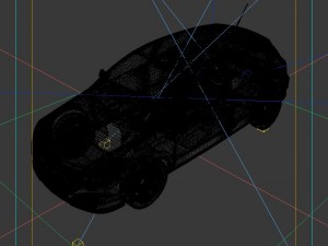 vehicles - mercedes-benz bmw volkswagen audi car 01 3D Модель