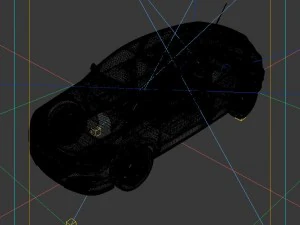 vehicles - mercedes-benz bmw volkswagen audi car 01 3D Model