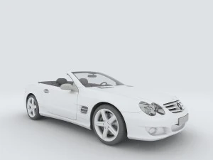 vehicles - mercedes-benz bmw volkswagen audi car 04 3D Model