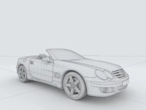 vehicles - mercedes-benz bmw volkswagen audi car 04 3D Model