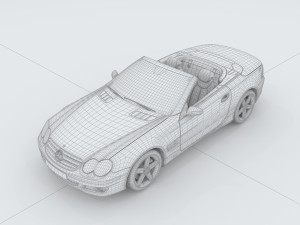 vehicles - mercedes-benz bmw volkswagen audi car 04 Modelo 3D