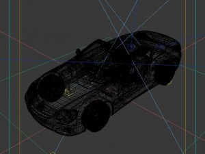 vehicles - mercedes-benz bmw volkswagen audi car 04 3D Model